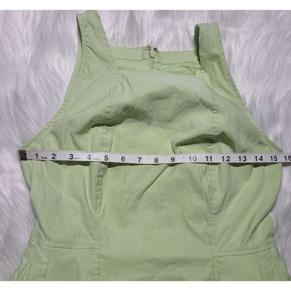 NWT|Maeve Anthro Lime Green Mini Dress, XSP - Picture 7 of 10